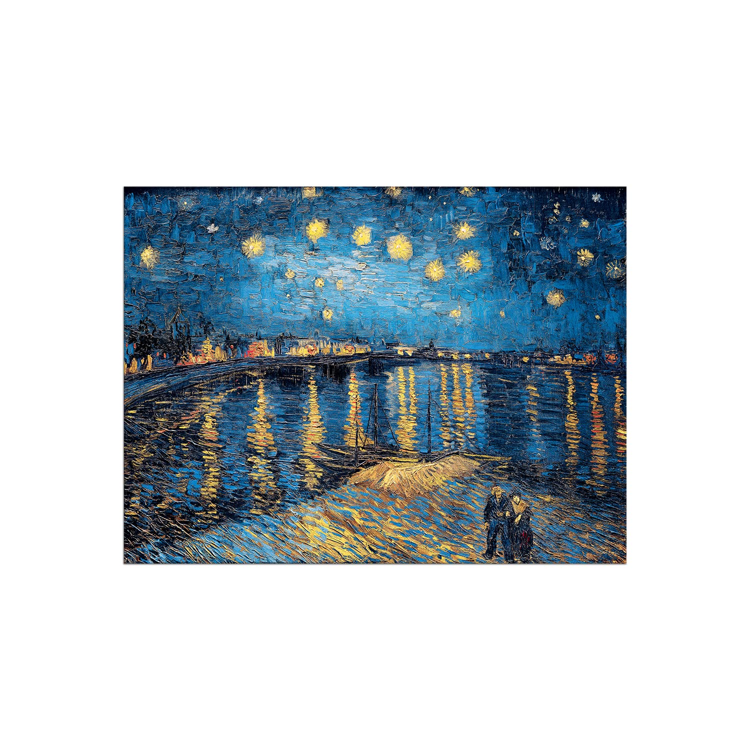 Amazon｜アートパネル ゴッホ 星月夜 抽象画 ひまわり 絵画 油絵風景画